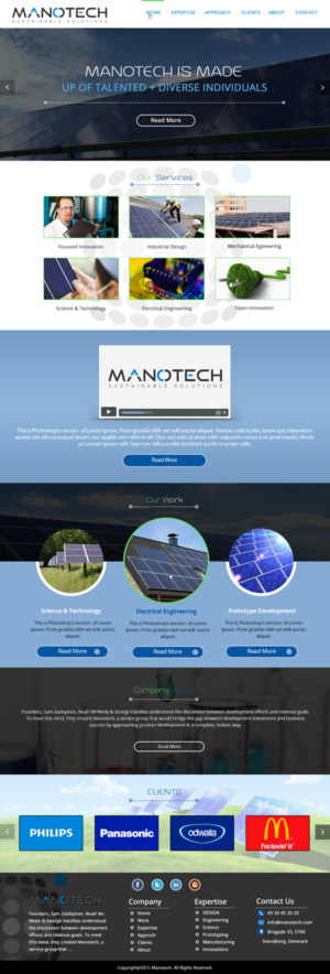 Web Design by Saurabh for this project | Design: #7091214