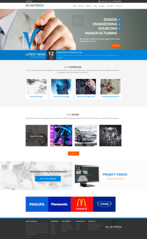 Web Design by Himanshi10 for this project | Design: #7015650