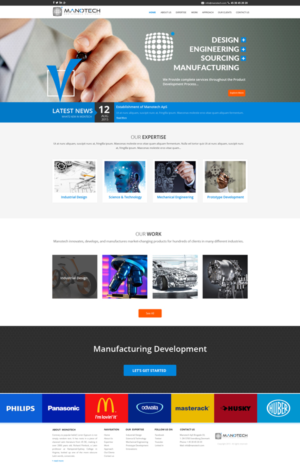 Web Design by Himanshi10 for this project | Design #7028230