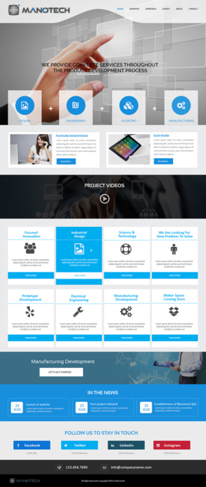 Web Design by Creations Box 2015 for this project | Design: #7064007