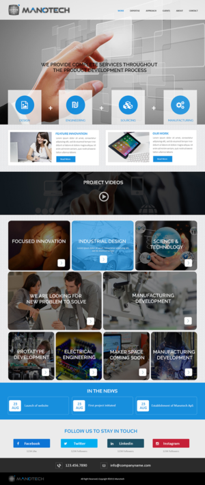 Web Design by Creations Box 2015 for this project | Design: #7064008