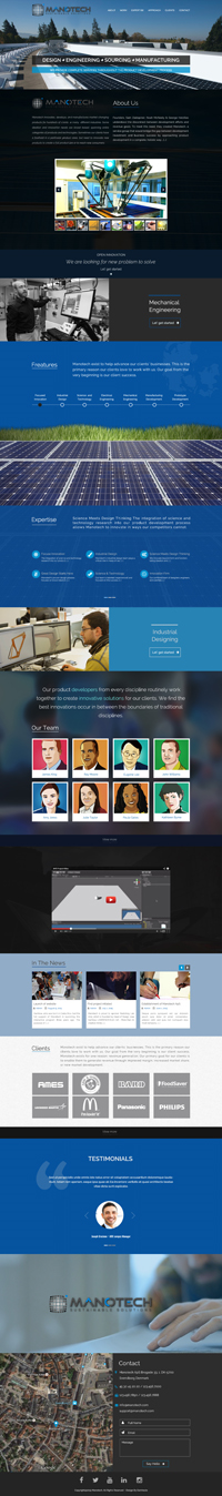  Website Update for Global Company - Solar Technology - GreenTech | Web Design by Da Miracle