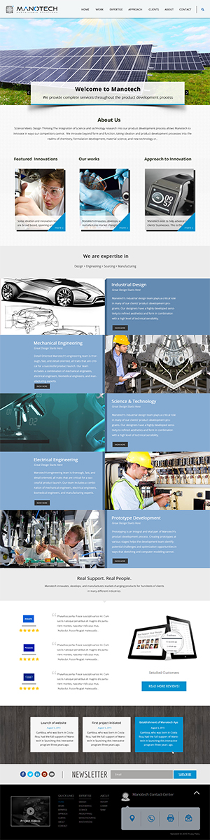 Web Design by Karthik_Designer for this project | Design: #7009567