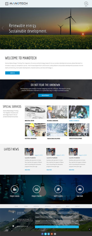 Web Design by Karthik_Designer for this project | Design: #7036099