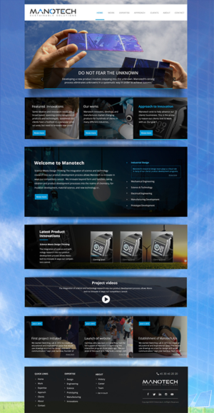 Web Design by Karthik_Designer for this project | Design: #7074425