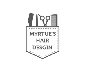 Logo Design by stefox for Myrtue''s Hair Design | Design: #6997053