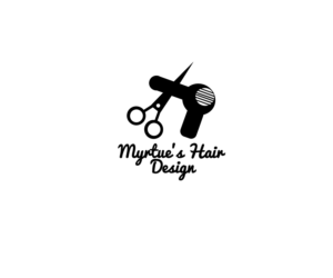 Logo Design by ikhtiar_store for Myrtue''s Hair Design | Design: #6997599