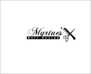 Logo Design by hscrowl for Myrtue''s Hair Design | Design: #7072714