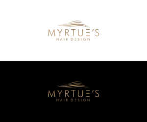 Logo Design by Loknadh busam for Myrtue''s Hair Design | Design: #7002628