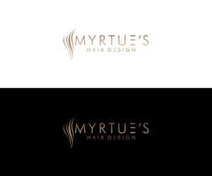 Logo Design by Loknadh busam for Myrtue''s Hair Design | Design: #7002629