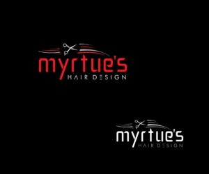 Logo Design by Loknadh busam for Myrtue''s Hair Design | Design: #7003899