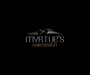 Logo Design by Loknadh busam for Myrtue''s Hair Design | Design: #7003986