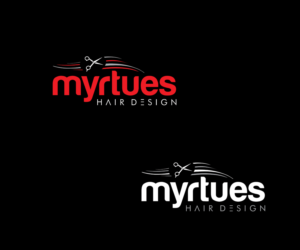 Logo Design by Loknadh busam for Myrtue''s Hair Design | Design: #7075500