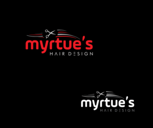 Logo Design by Loknadh busam for Myrtue''s Hair Design | Design: #7075502