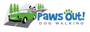 Paws Out! Dog Walking  | Diseño de Logo por TSEdesign