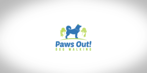 Paws Out! Dog Walking  | Logo Design by uniquetarget