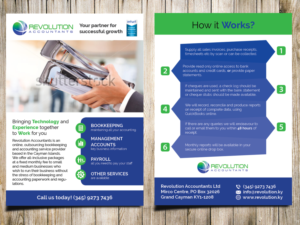 Design de Flyer par Masha K pour Revolution Accountants | Design : #7047906