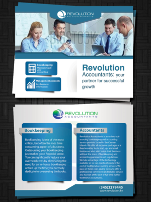 Flyer-Design von ESolz Technologies für Revolution Accountants | Design #7013801
