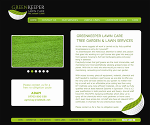 Web Design Project for lawn care business | Web-Design von gingko