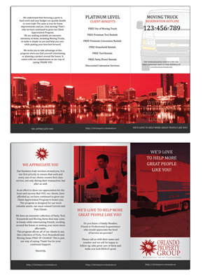 Broschüren-Design von roopaljain für Orlando Property Group | Design: #1875615