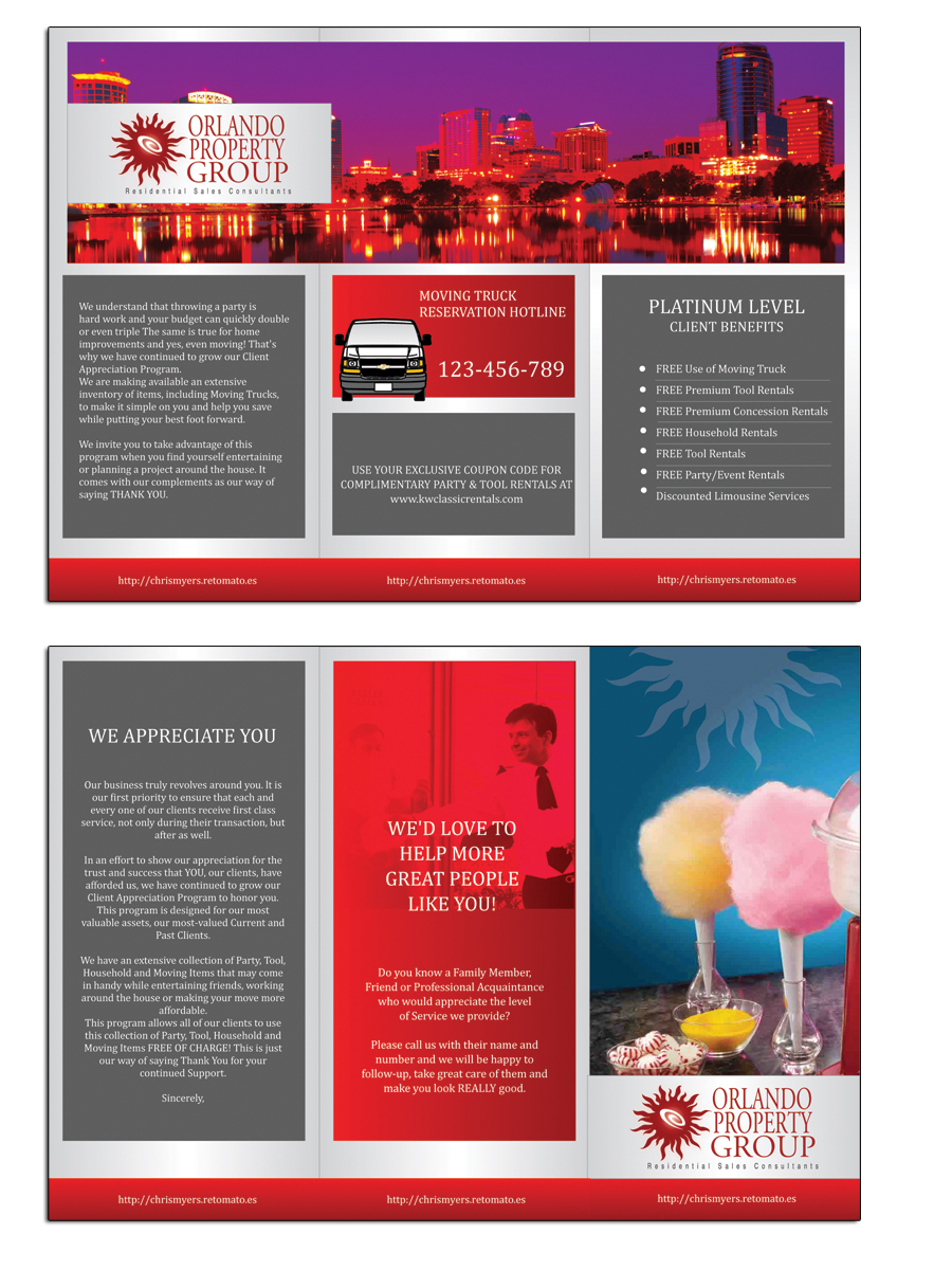 Brochure Design by roopaljain for Orlando Property Group | Design #1875620
