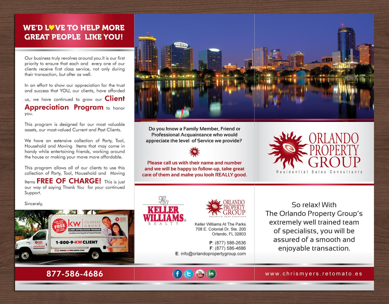 Brochure Design by Sbss for Orlando Property Group | Design #1867819