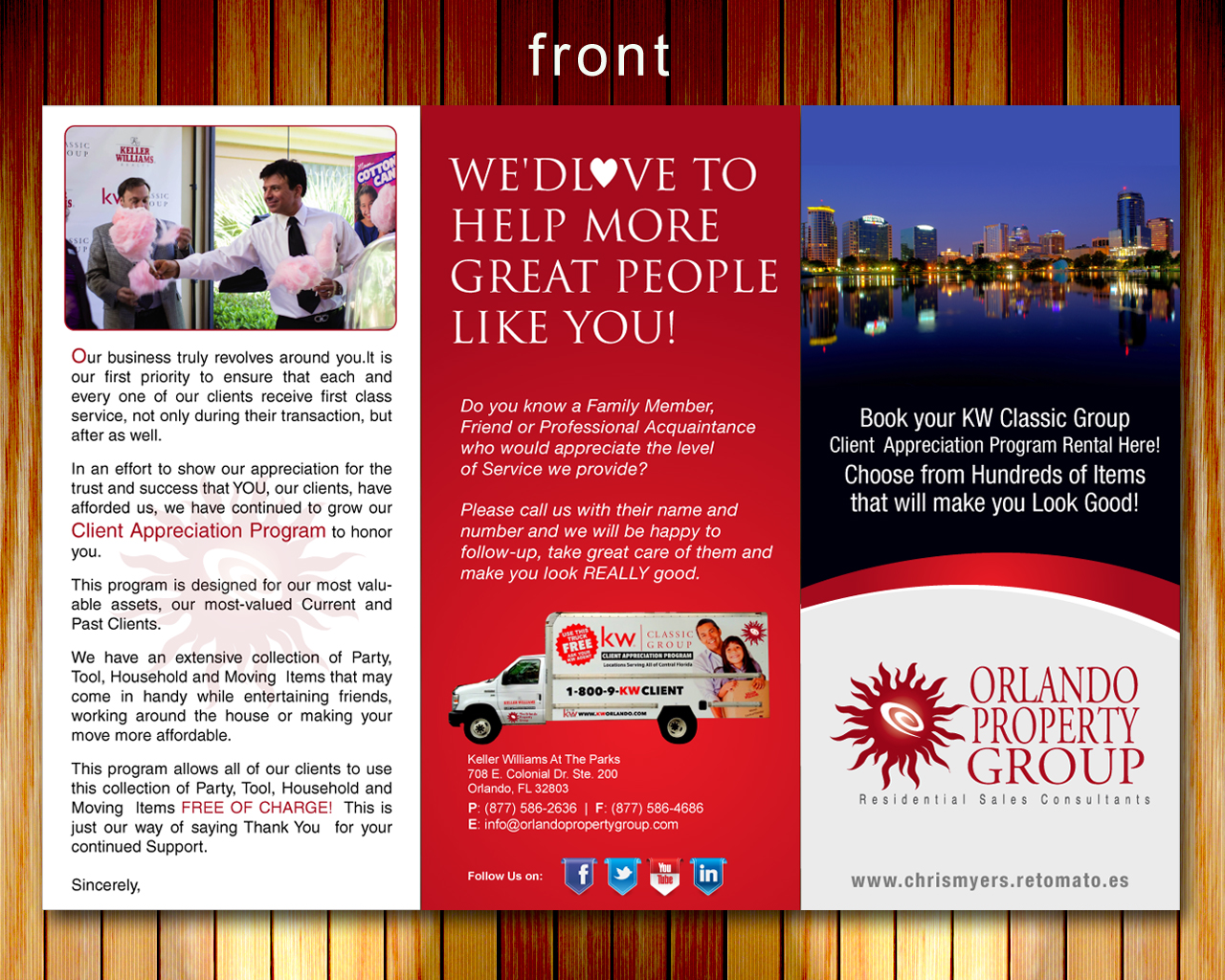 Broschüren-Design von Sbss für Orlando Property Group | Design #1876492