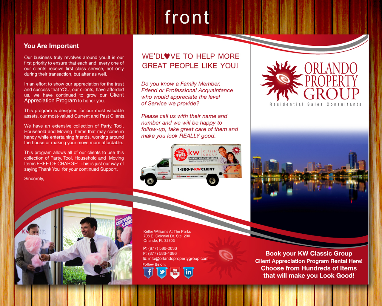 Broschüren-Design von Sbss für Orlando Property Group | Design #1876583