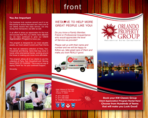 Broschüren-Design von Sbss für Orlando Property Group | Design: #1876583