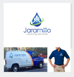 Logo-Design von firesorcerer für Jaramillos Cleaning Services  | Design: #7021420
