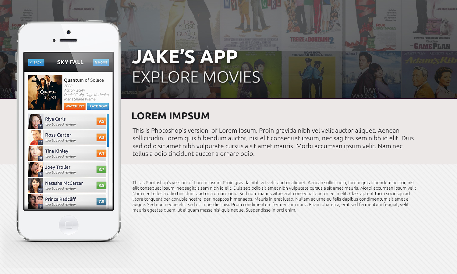 Design Application par WirePaper pour ce projet | Design #1807504