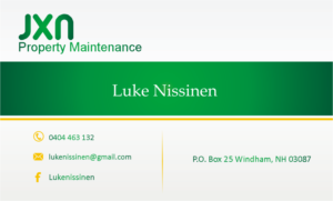 Business Card Design by sanjaya for JXN Property Maintenance | Design: #7083594