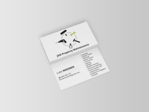 Business Card Design by NinaInk for JXN Property Maintenance | Design: #7076717
