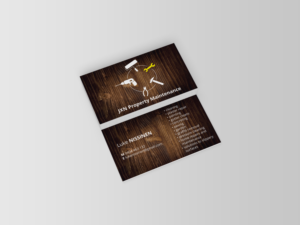 Business Card Design by NinaInk for JXN Property Maintenance | Design: #7101546