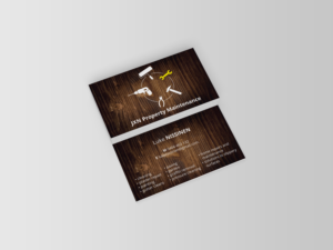 Business Card Design by NinaInk for JXN Property Maintenance | Design: #7101547