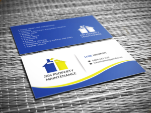 Business Card Design by SyncFuse™ Solutions for JXN Property Maintenance | Design #7007863