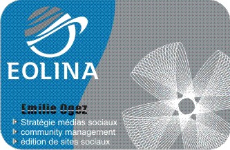 Business Card Design by conceptbuilder for EOLINA | Design #374503