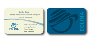 Business Card Design by Nalanr cvn