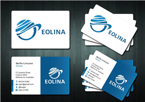 Business Card Design by ardinonino for EOLINA | Design: #364821