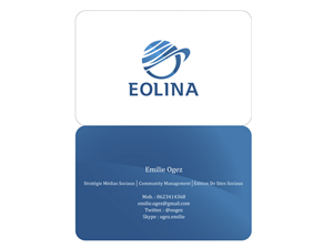 Design de Carte de Visite par dreamstudio pour EOLINA | Design : #375089