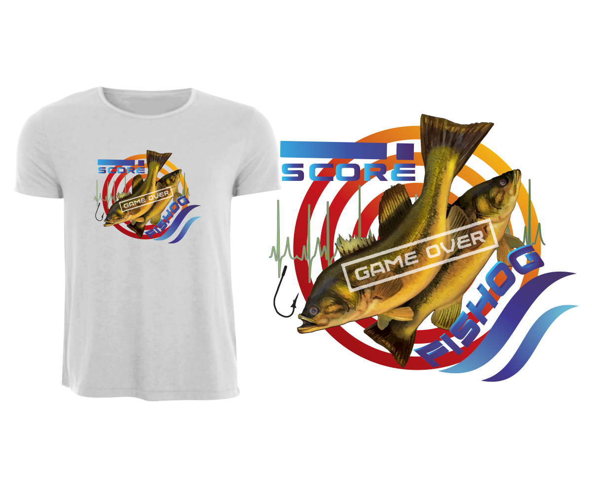 T-shirt Design by Cari Lopez for Fishog | Design #1839432