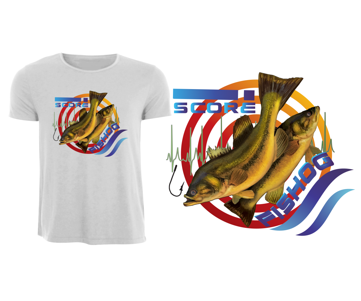 T-shirt Design by Cari Lopez for Fishog | Design #1839436