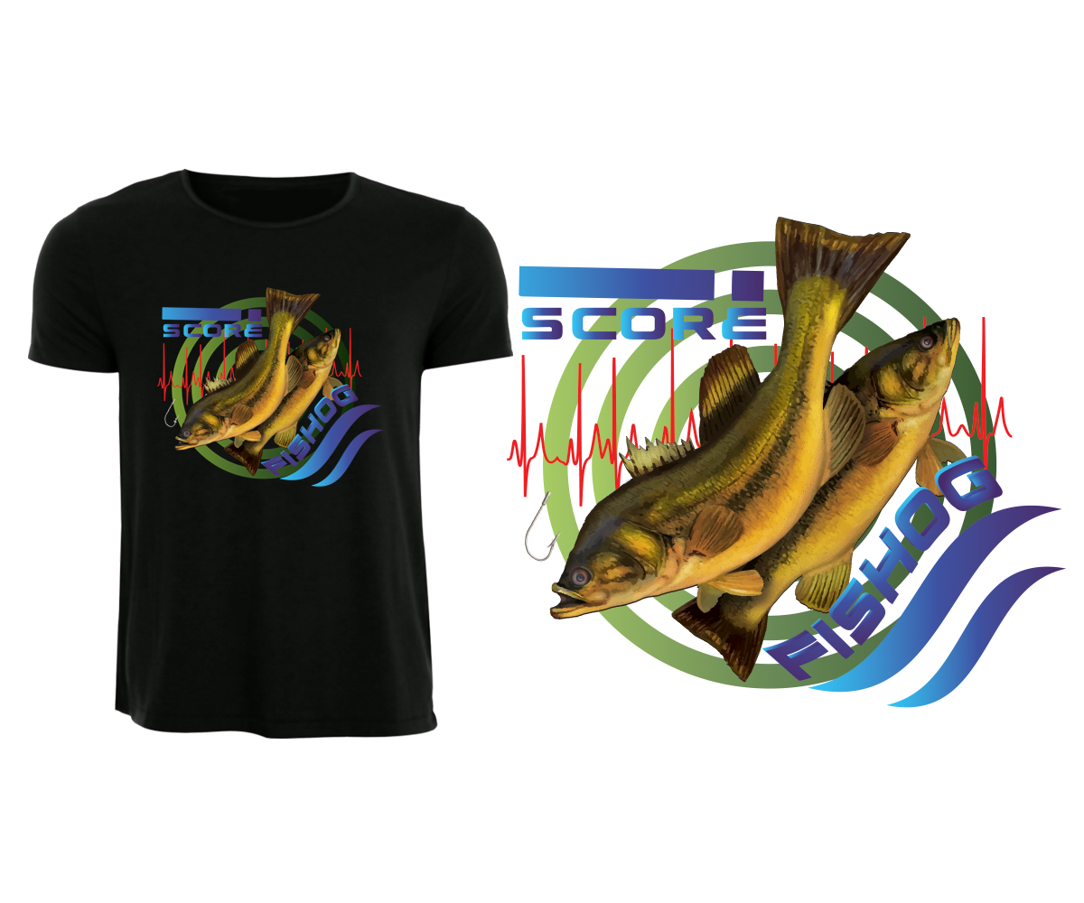 T-shirt Design by Cari Lopez for Fishog | Design #1839437
