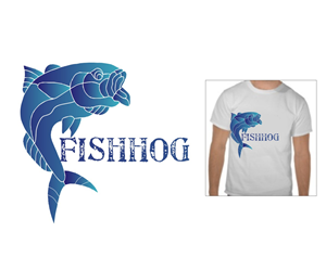 T-shirt Design by Falguni for Fishog | Design: #1837778