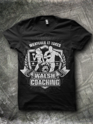 Walsh Coaching. Looking for Mens shirt design, Rugby League and Gym coaching. | Diseño de Camiseta por Jonya