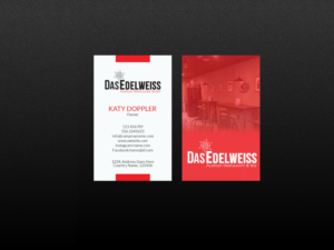 Visitenkarten-Design von Creations Box 2015 für dieses Projekt | Design: #7007233