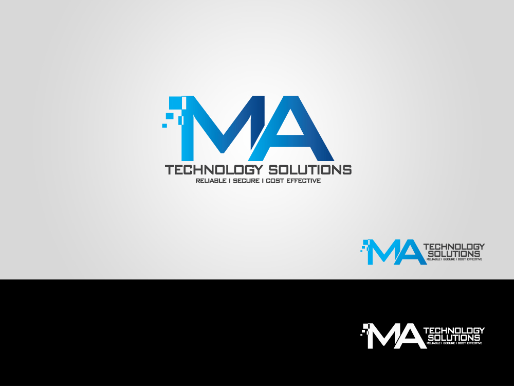 Design de Carte de Visite par diRtY.EMM pour MA Technology Solutions | Design #1800454