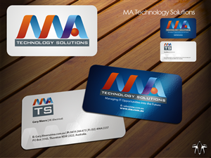 Visitenkarten-Design von sadzip für MA Technology Solutions | Design: #1799730