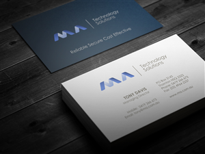 Visitenkarten-Design von logodentity für MA Technology Solutions | Design: #1816525