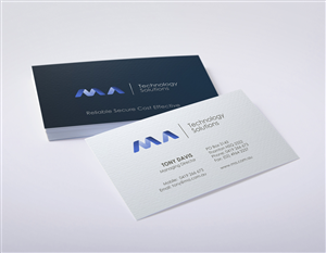 Visitenkarten-Design von logodentity für MA Technology Solutions | Design: #1816528